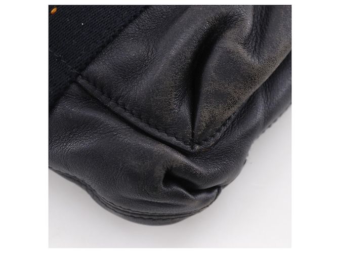 Borsa a mano orizzontale PM HERMES Caravan di Hermès Nero - vista 7