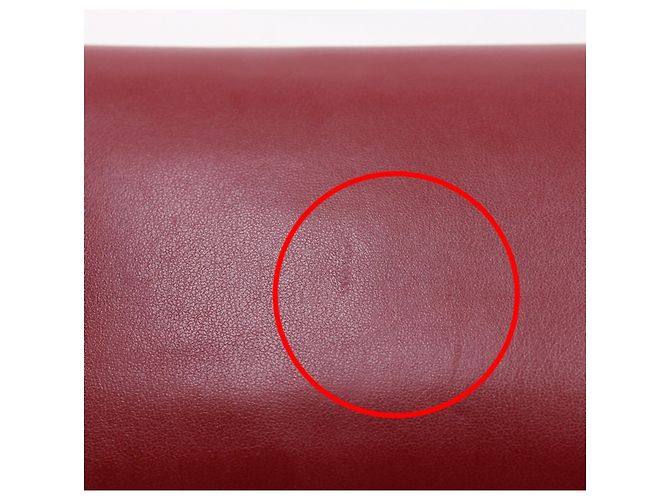 Borsa a spalla in pelle rossa Burberry Rosso - vista 13