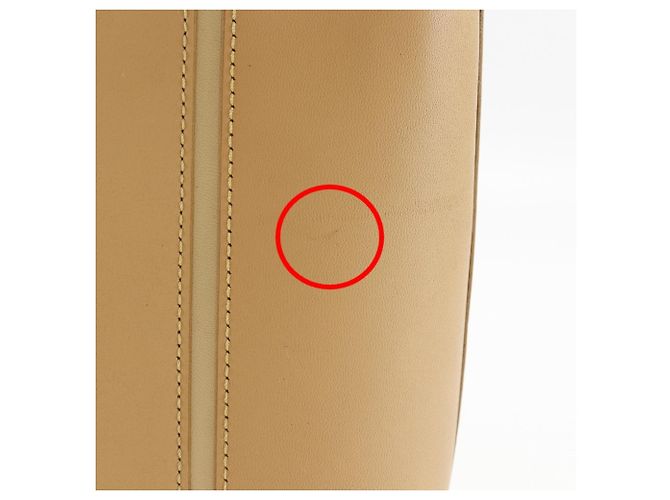 Borsa in pelle di vitello beige Burberry - vista 10