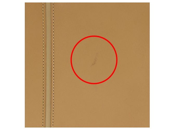 Borsa in pelle di vitello beige Burberry - vista 11
