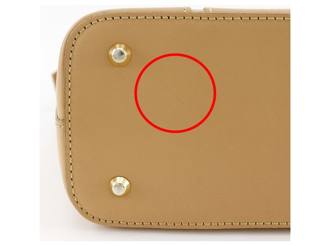 Borsa in pelle di vitello beige Burberry - vista 12