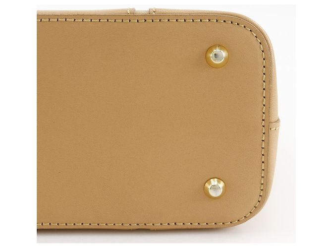 Borsa in pelle di vitello beige Burberry - vista 13