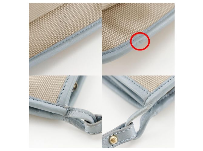 Borsa a Spalla Fendi FF Beige - vista 14