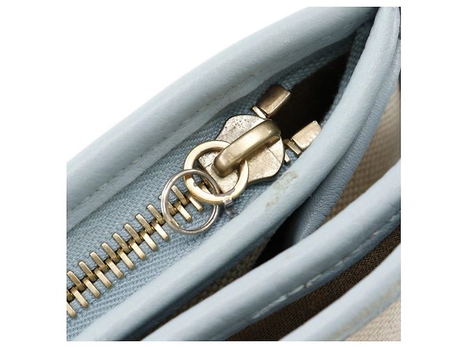 Borsa a Spalla Fendi FF Beige - vista 16