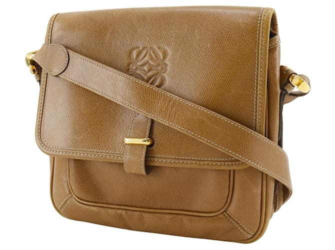 Borsa a Spalla Anagram LOEWE Marrone - vista 2