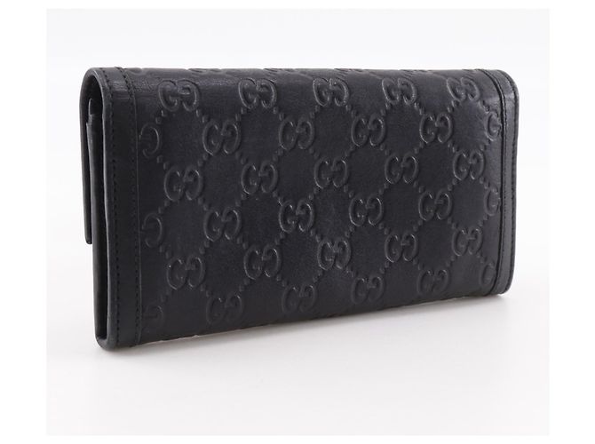 Cartera larga Gucci Interlocking G Negro - vista 3