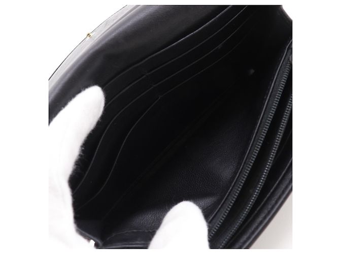 Cartera larga Gucci Interlocking G Negro - vista 8
