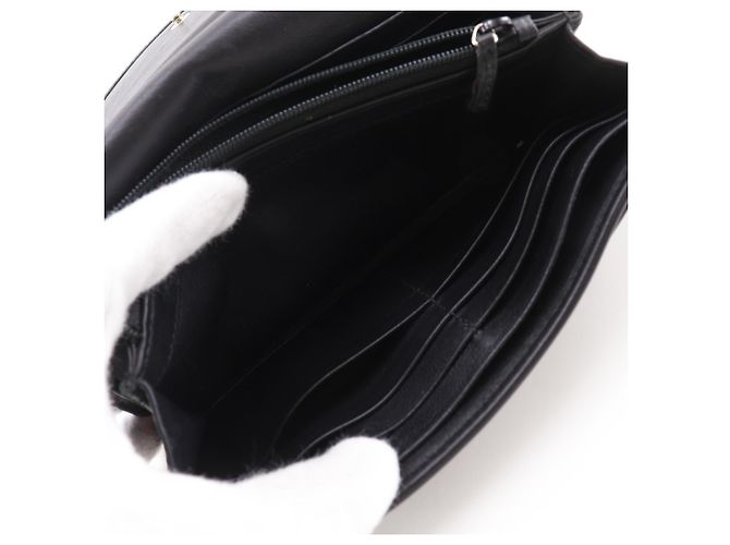 Cartera larga Gucci Interlocking G Negro - vista 9
