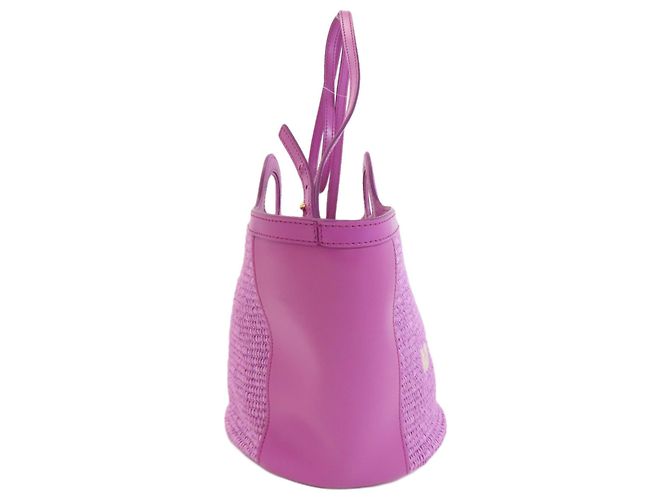 Borsa 2 in 1 Marni Tropicalia Porpora - vista 3
