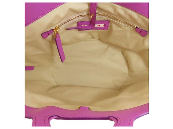 Borsa 2 in 1 Marni Tropicalia Porpora - vista 5