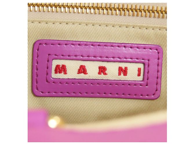 Borsa 2 in 1 Marni Tropicalia Porpora - vista 6