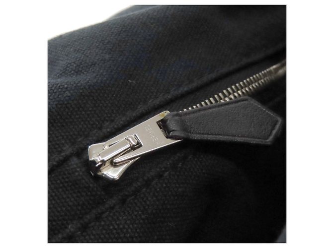Hermès Troca Horizontal MM Tote Bag Schwarz - Ansicht 10