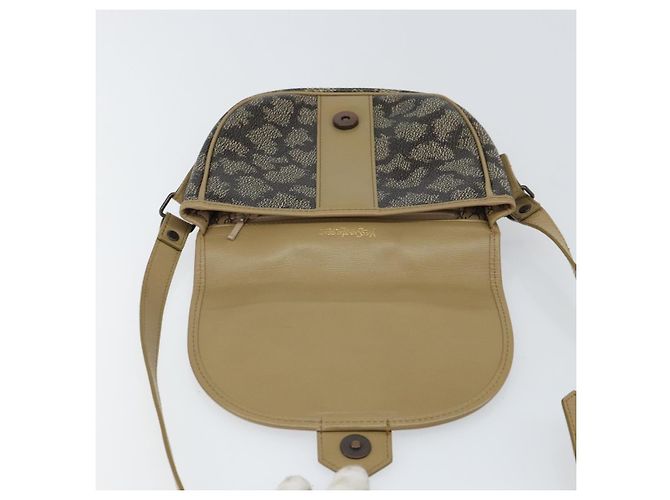 Borsa a Spalla in Pelle Marrone SAINT LAURENT Auth bs32279 - vista 15