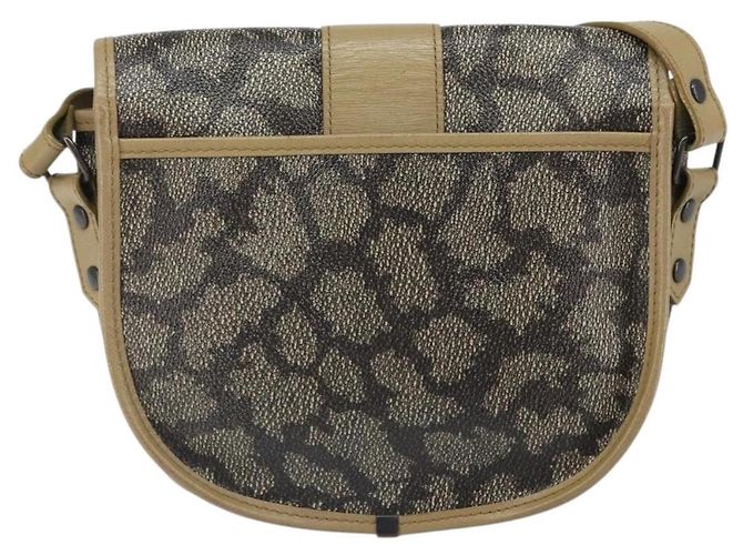 Borsa a Spalla in Pelle Marrone SAINT LAURENT Auth bs32279 - vista 3