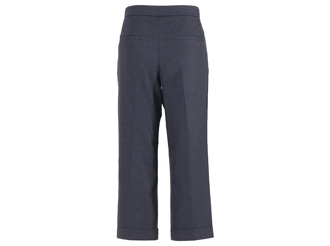 Pantalones culotte a medida Brunello Cucinelli Gris - vista 3