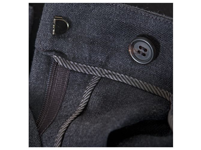 Pantalones culotte a medida Brunello Cucinelli Gris - vista 5