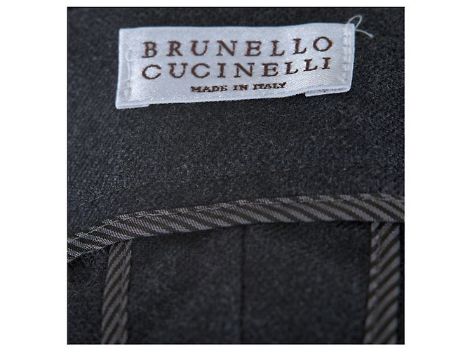 Pantalones culotte a medida Brunello Cucinelli Gris - vista 7