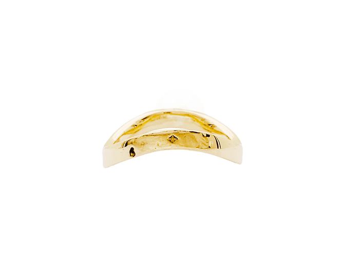 Anello vintage Dinh Van, oro giallo, perla Akoya. - vista 5