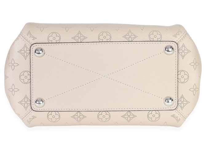 Louis Vuitton Galet Monogram Mahina Babylone con tracolla e manico Marrone - vista 6