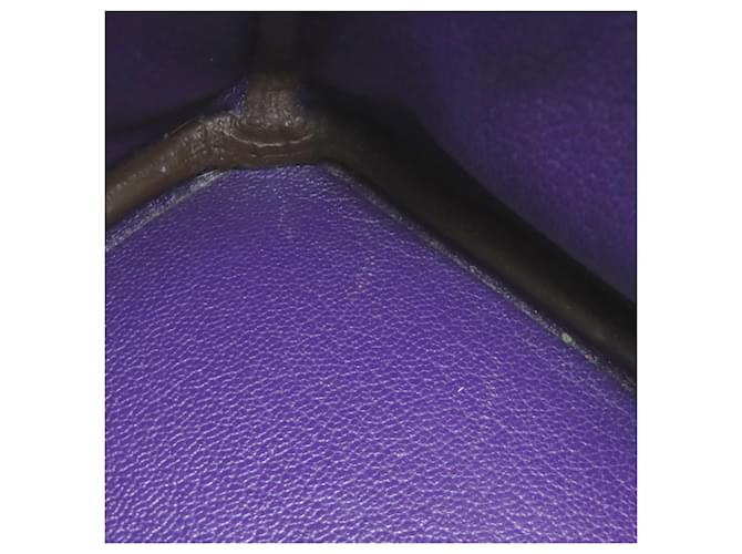 Borsa Hermès Birkin 25 Porpora - vista 10