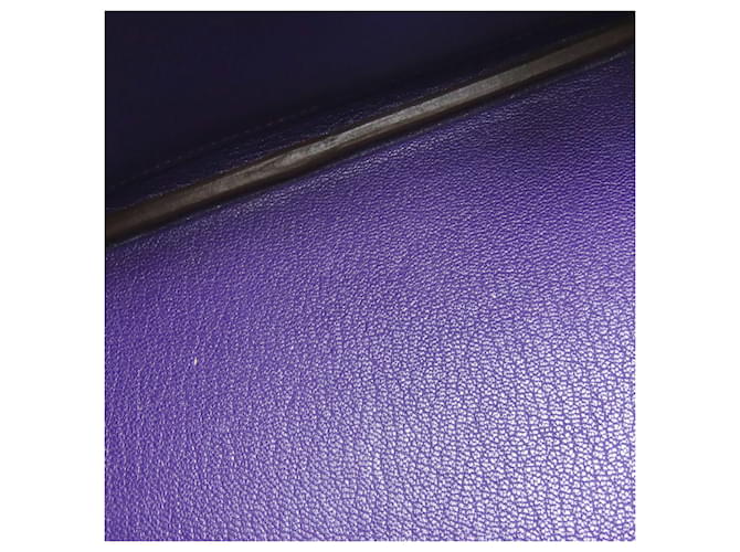 Borsa Hermès Birkin 25 Porpora - vista 11