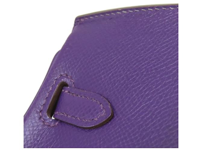 Borsa Hermès Birkin 25 Porpora - vista 22