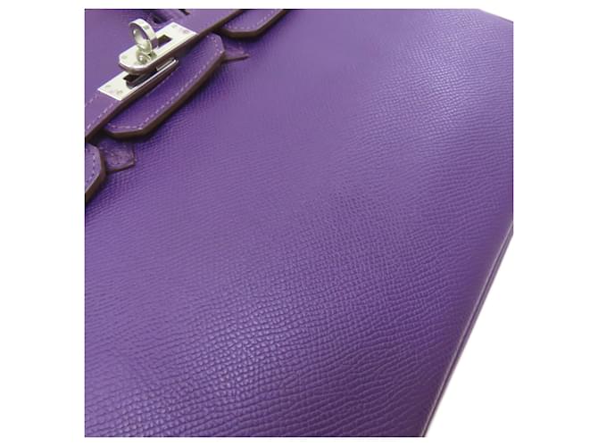 Borsa Hermès Birkin 25 Porpora - vista 24