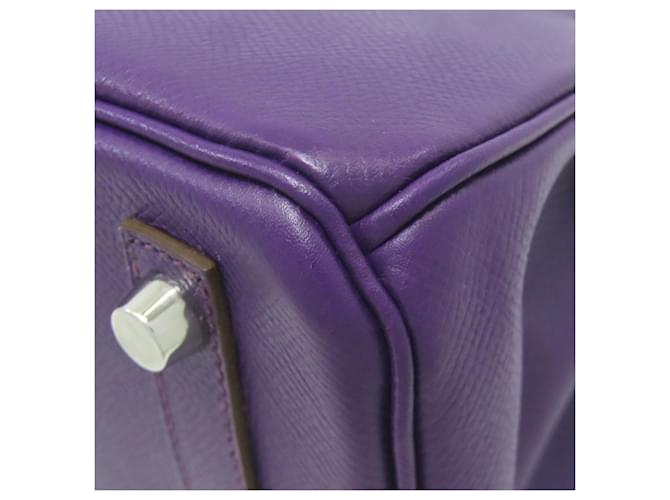 Borsa Hermès Birkin 25 Porpora - vista 30