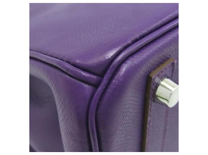 Borsa Hermès Birkin 25 Porpora - vista 31