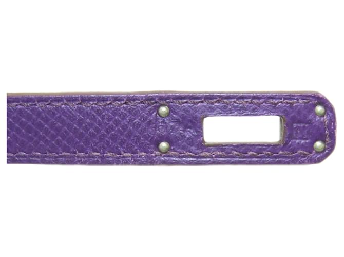 Borsa Hermès Birkin 25 Porpora - vista 7