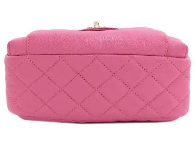 Zaino Matelassé Coco Mark di Chanel Rosa - vista 4