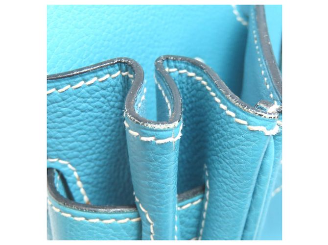 Borsa Hermès Birkin 30 Blue Jean - vista 15
