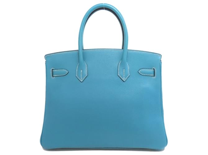 Borsa Hermès Birkin 30 Blue Jean - vista 2