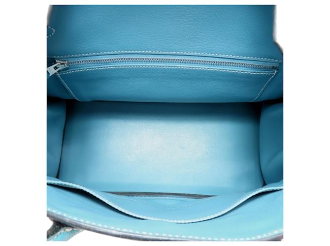 Borsa Hermès Birkin 30 Blue Jean - vista 5