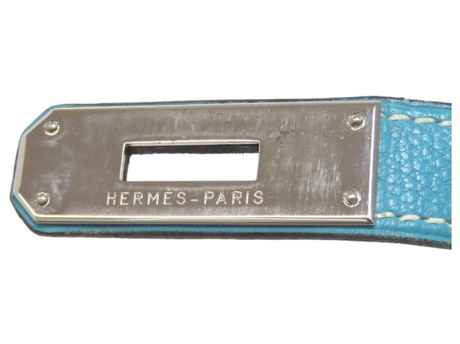 Borsa Hermès Birkin 30 Blue Jean - vista 8