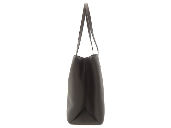 Versace Logo Tote Bag aus Kalbsleder Schwarz - Ansicht 3