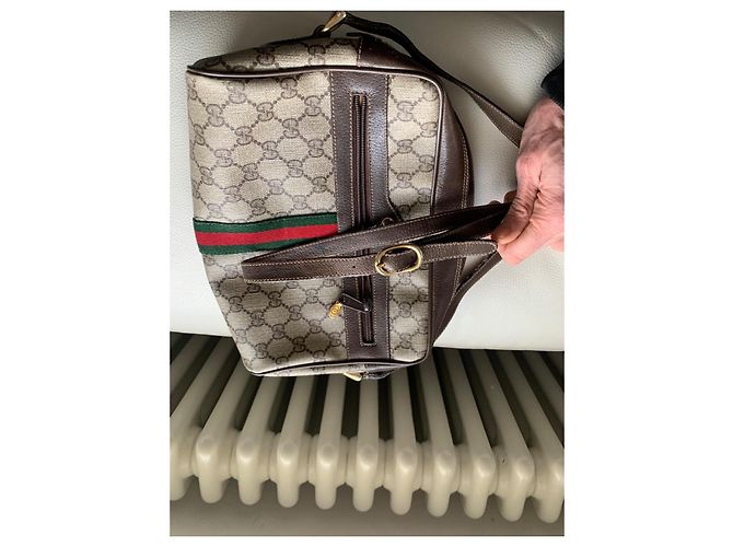 Ophidia Borsa a mano Gucci in pelle marrone - vista 10