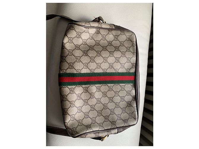 Ophidia Borsa a mano Gucci in pelle marrone - vista 5