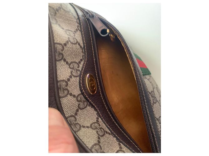 Ophidia Borsa a mano Gucci in pelle marrone - vista 8