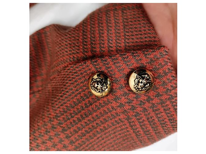 Guy Laroche brick red wool jacket - view 9