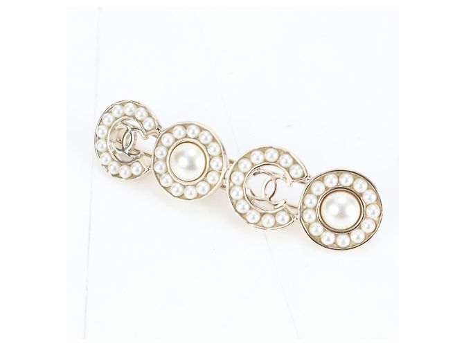 Fermaglio perle Coco Mark B21 P di Chanel Argento - vista 2