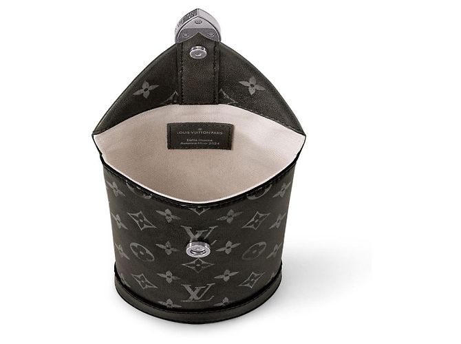 Louis Vuitton Pasta Envelope LV nova Preto - vista 2