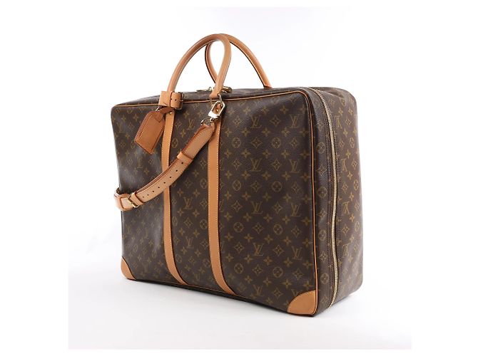 Borsa da viaggio Louis Vuitton Monogram Canvas Sirius 55 M41404 Beige - vista 2