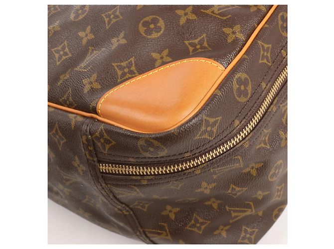 Borsa da viaggio Louis Vuitton Sirius 65 in tela Monogram marrone Beige - vista 7