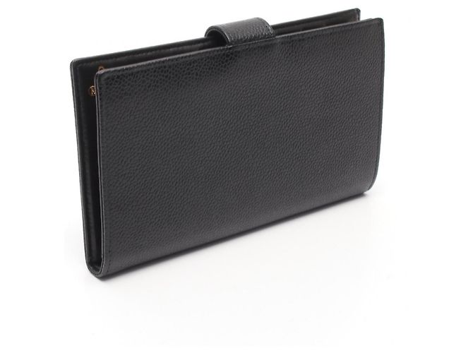 Chanel Coco Mark Bifold Langbörse Schwarz - Ansicht 2