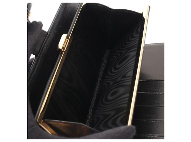 Chanel Coco Mark Bifold Langbörse Schwarz - Ansicht 4