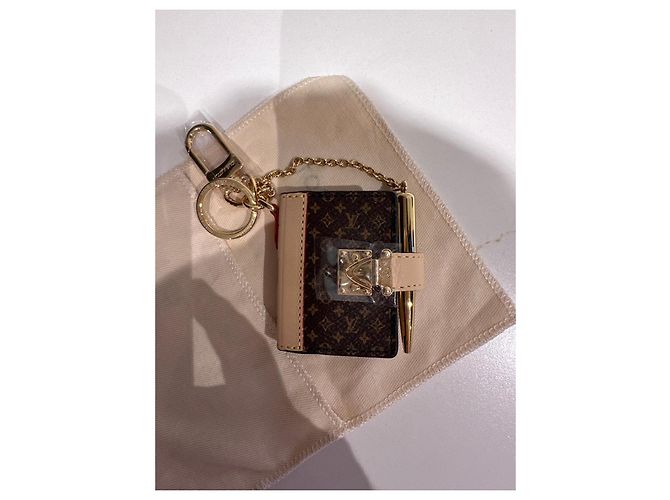 Louis Vuitton Monogram Mini Notebook Charm Braun - Ansicht 10