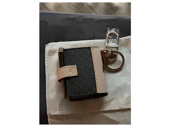 Louis Vuitton Monogram Mini Notebook Charm Braun - Ansicht 4
