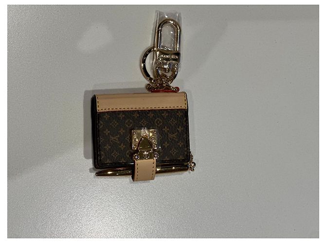 Louis Vuitton Monogram Mini Notebook Charm Braun - Ansicht 5