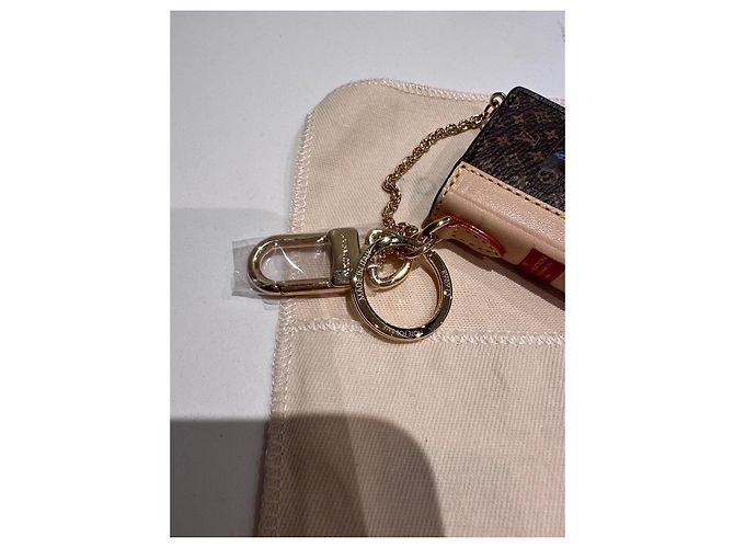 Louis Vuitton Monogram Mini Notebook Charm Braun - Ansicht 9